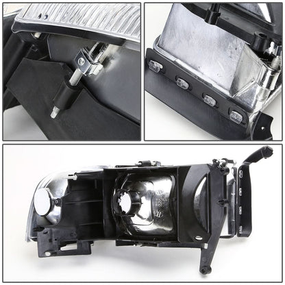 94-02 Dodge Ram OE Style Chrome Headlight - Left Side