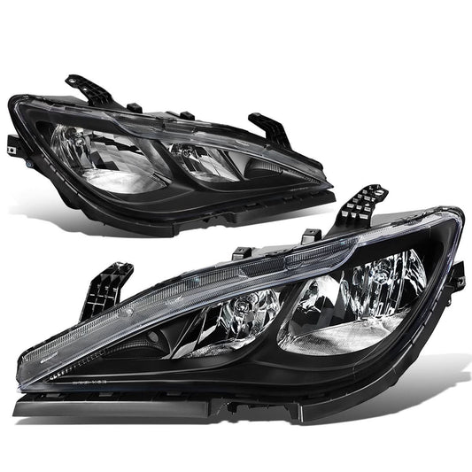 2017-2020 Chrysler Pacifica Black Housing Headlights w/ Clear Corner