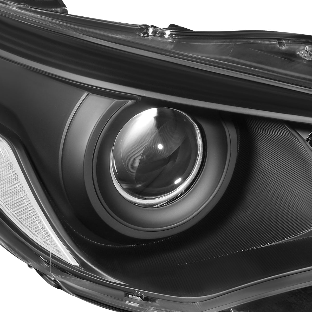 15-17 TOYOTA CAMRY BLACK HOUSING CLEAR CORNER PROJECTOR HEADLIGHTS