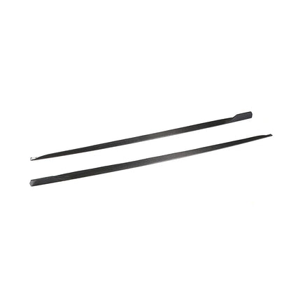 Audi A5 / S5 B9 4-Door Sedan Carbon Fiber Side Skirt Extensions 2017 - 2019