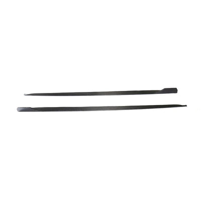 Audi A5 / S5 B9 4-Door Sedan Carbon Fiber Side Skirt Extensions 2017 - 2019