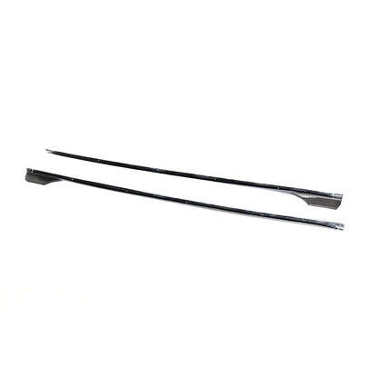 Audi A5 / S5 B9 4-Door Sedan Carbon Fiber Side Skirt Extensions 2017 - 2019