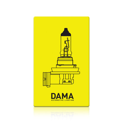 DAMA H11 31163OS OEM Standard Plus Halogen Bulbs 3200K 12V 55W | Pack of 10