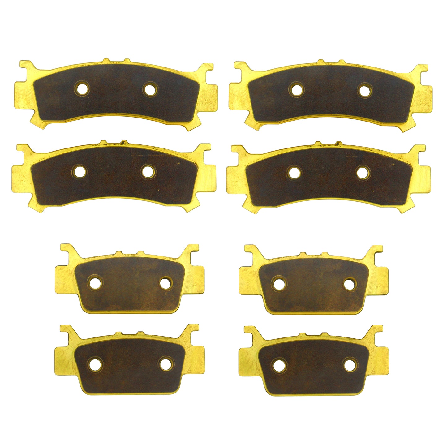 Honda Talon 1000R/1000X/1000X-4 2019-2026 Brass Brake Pad Set