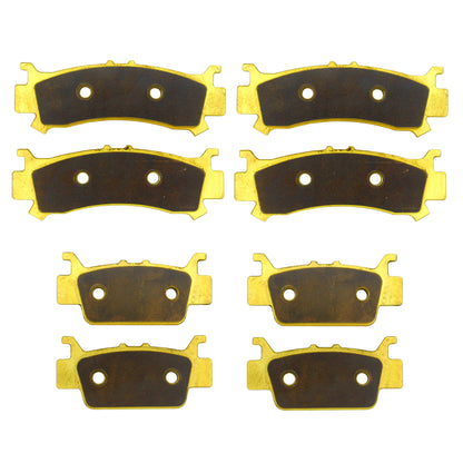 Honda Pioneer 1000/1000-5/1000-6 2016-2026 Brass Brake Pad Set
