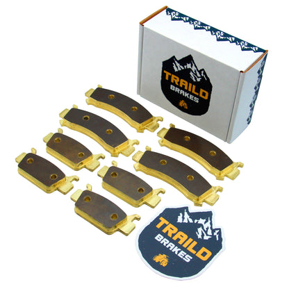 Honda Pioneer 1000/1000-5/1000-6 2016-2026 Brass Brake Pad Set