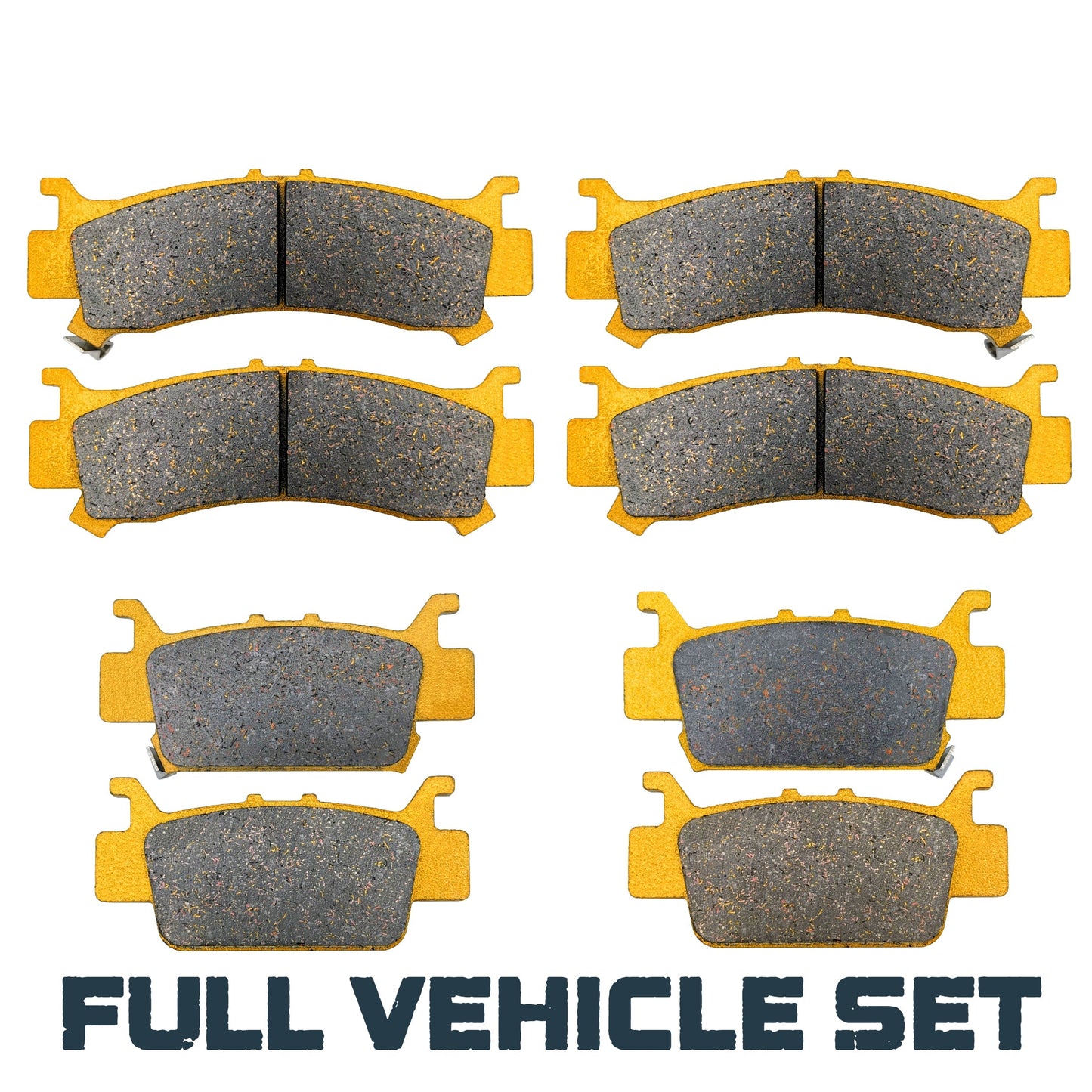 Honda Talon 1000R/1000X/1000X-4 Ceramic Brake Pad Set Front & Rear 2019-2026