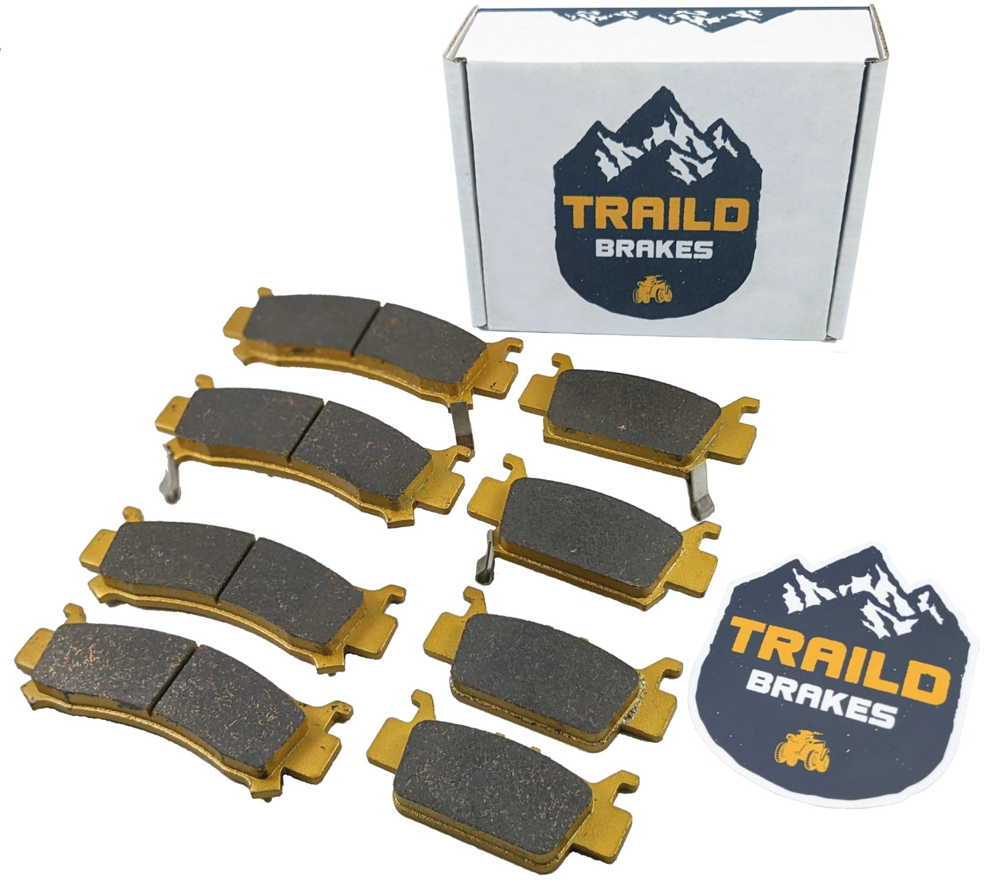 Honda Talon 1000R/1000X/1000X-4 Ceramic Brake Pad Set Front & Rear 2019-2026