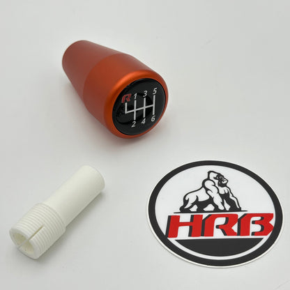 - HRB Shift Knob Orange for BMW