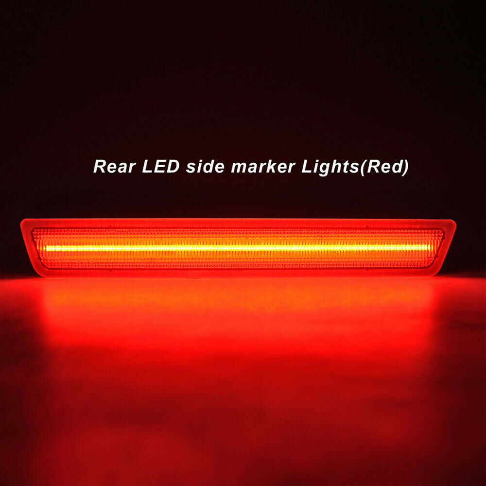 HRS 2015-23 Dodge Challenger LED Side Reflectors - Marker Lights