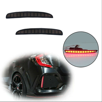 HRS 2017-21 Honda Civic 10th Gen Hatchback FK7 FK8 LED Reflectors - V2