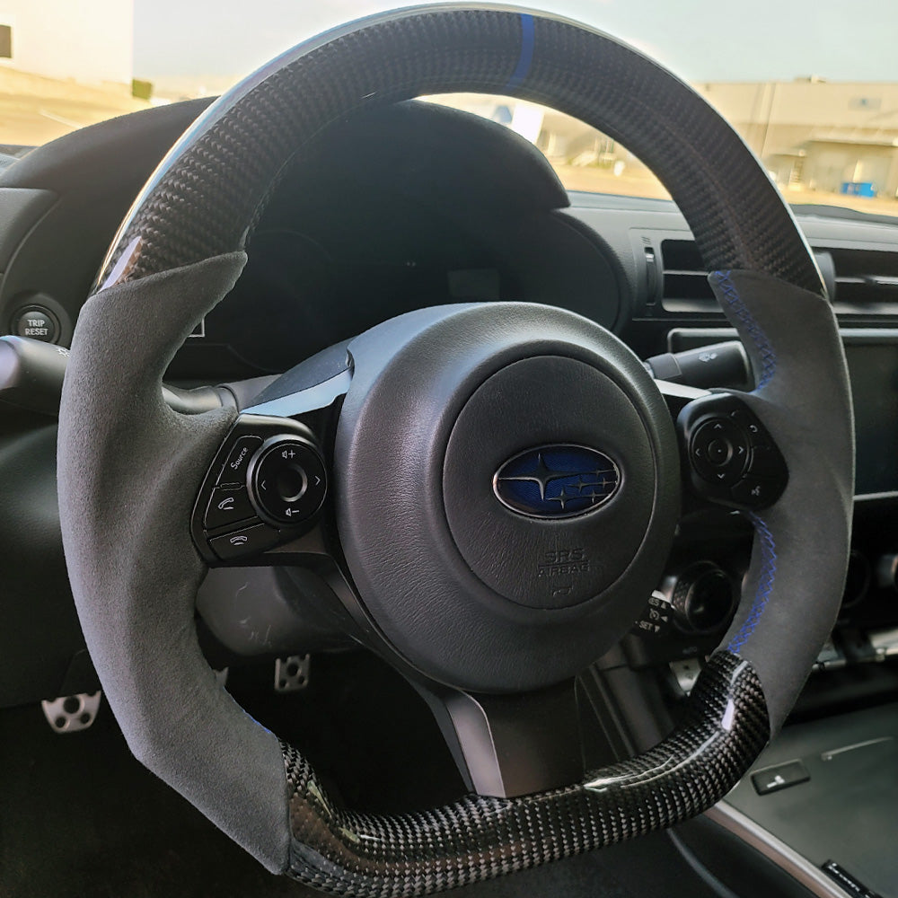 HRS 2017-26 Toyota 86 Subaru BRZ Carbon Fiber Steering Wheel