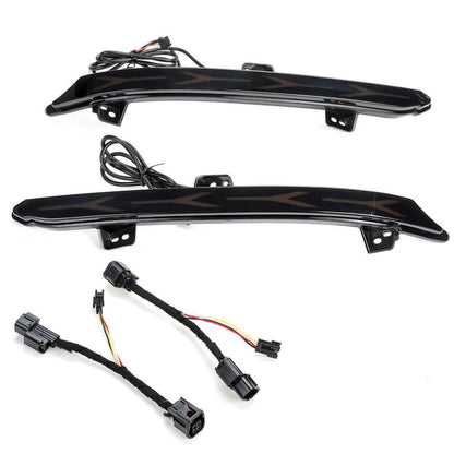 HRS 2018-22 Honda Accord Rear Bumper LED Reflectors - V2