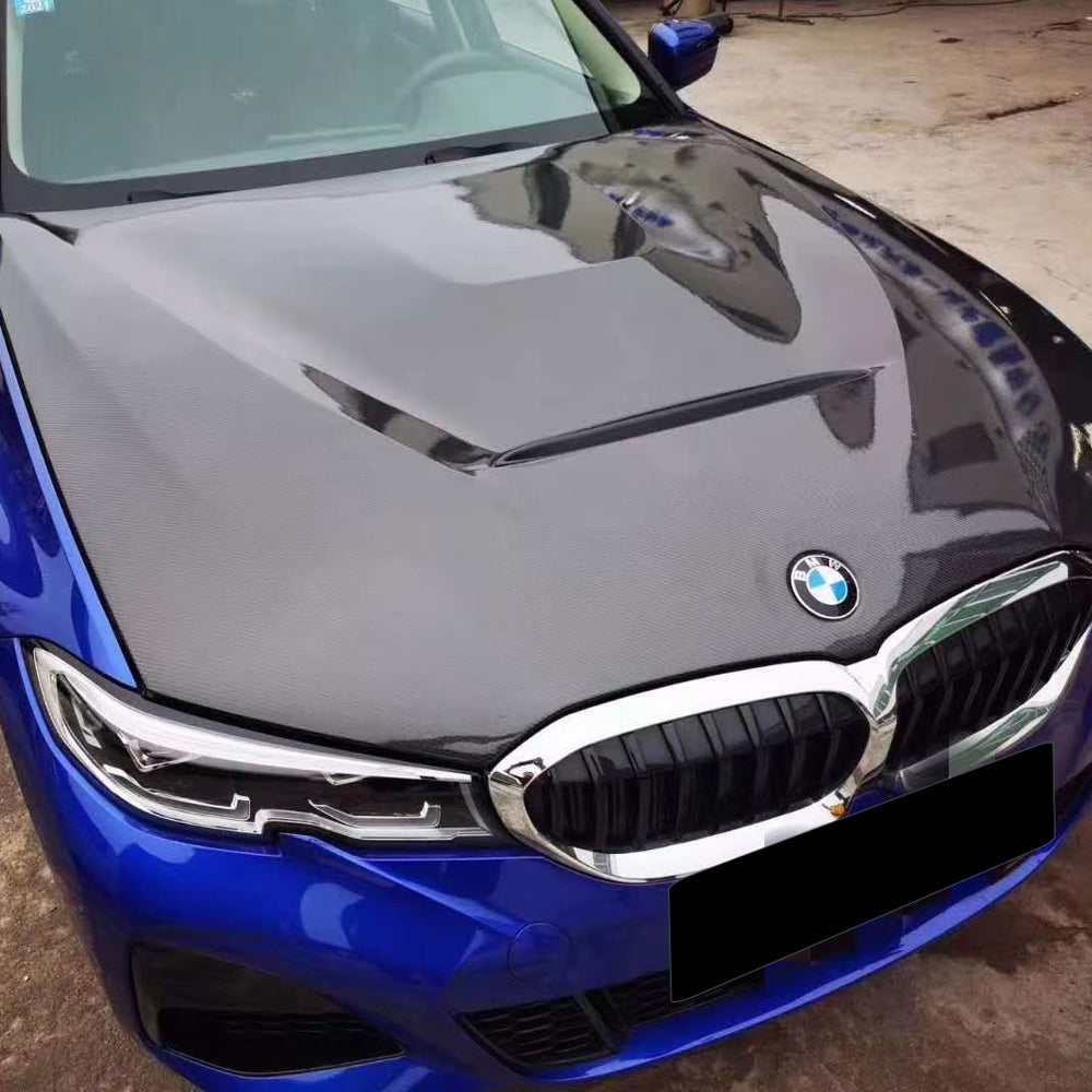 HRS 2019-26 BMW G20 Series Carbon Fiber Hood