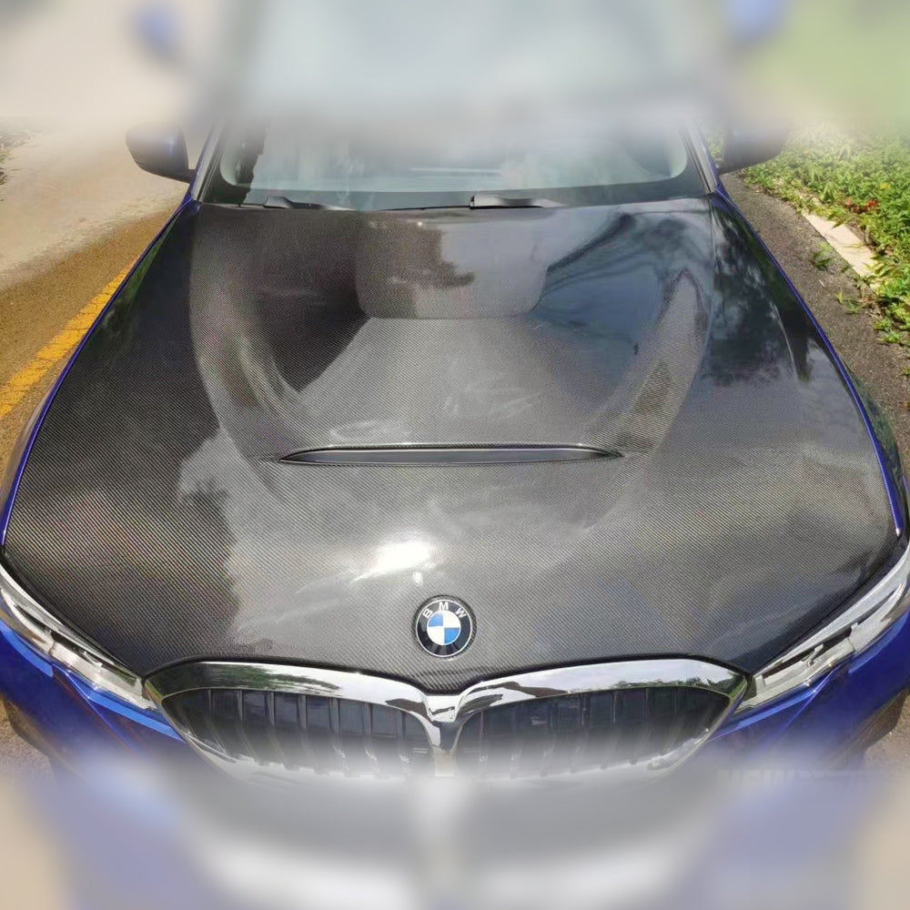 HRS 2019-26 BMW G20 Series Carbon Fiber Hood