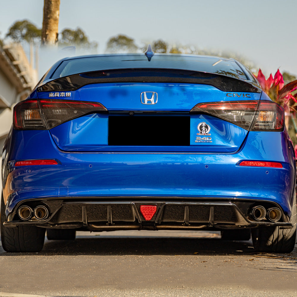 HRS 2022-26 Honda Civic 11th Gen Sedan Trunk Spoiler V4