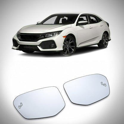 HRS 2017–2021 Honda Civic Wide Mirrors – The Elite Series