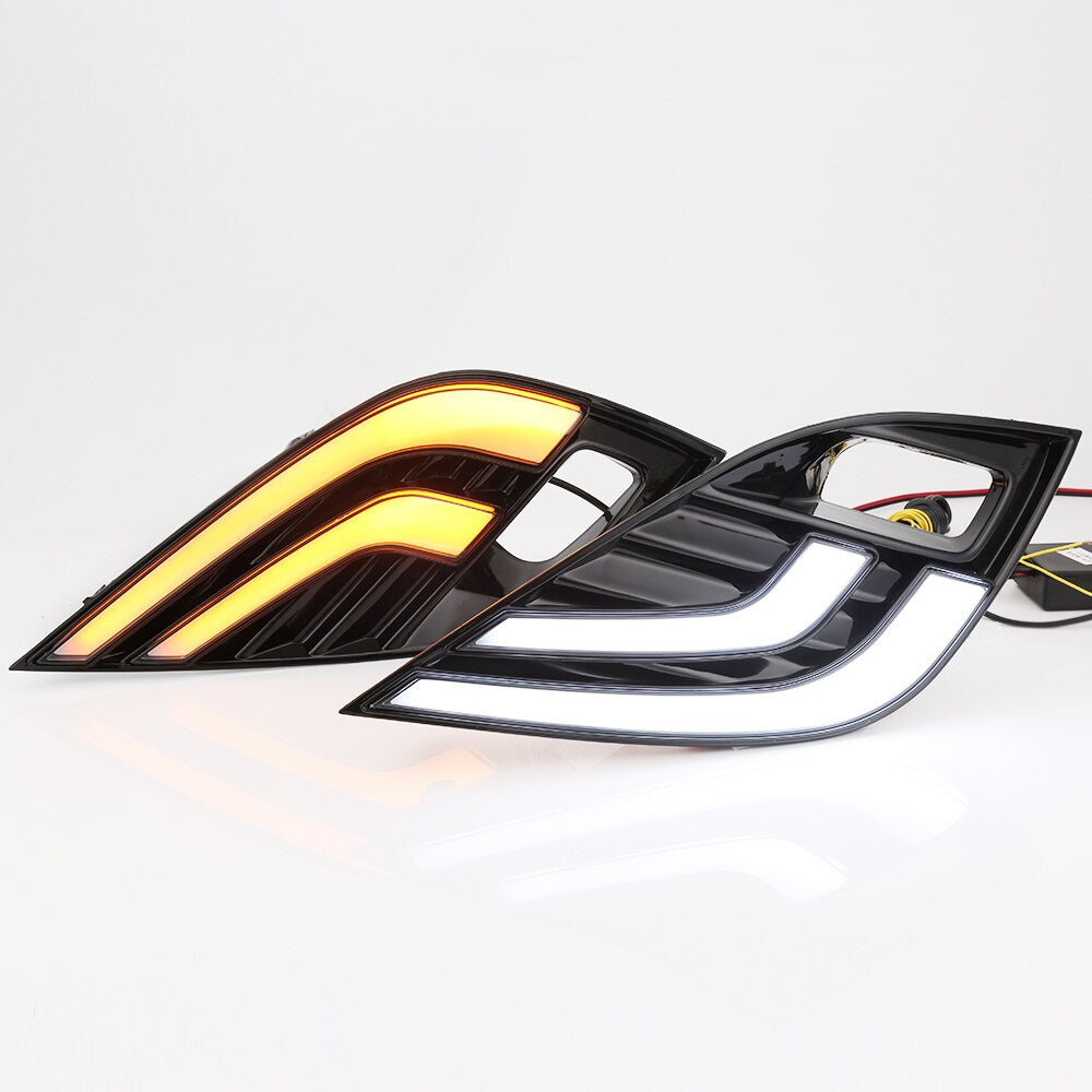 HRS 2018-20 Toyota Camry SE/XSE/TRD DRL + LED Fog Lights V2 (Not LE/XLE)