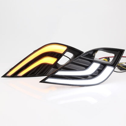 HRS 2018-20 Toyota Camry SE/XSE/TRD DRL + LED Fog Lights V2 (Not LE/XLE)
