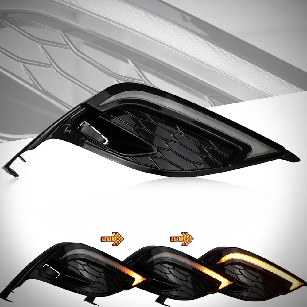 HRS 2021-24 Toyota Camry DRLs with LED Fog Lights V2