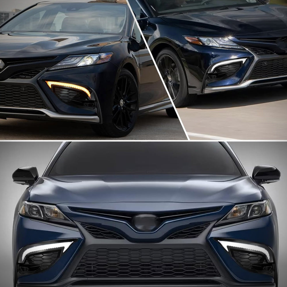 HRS 2021-24 Toyota Camry DRLs with LED Fog Lights V2