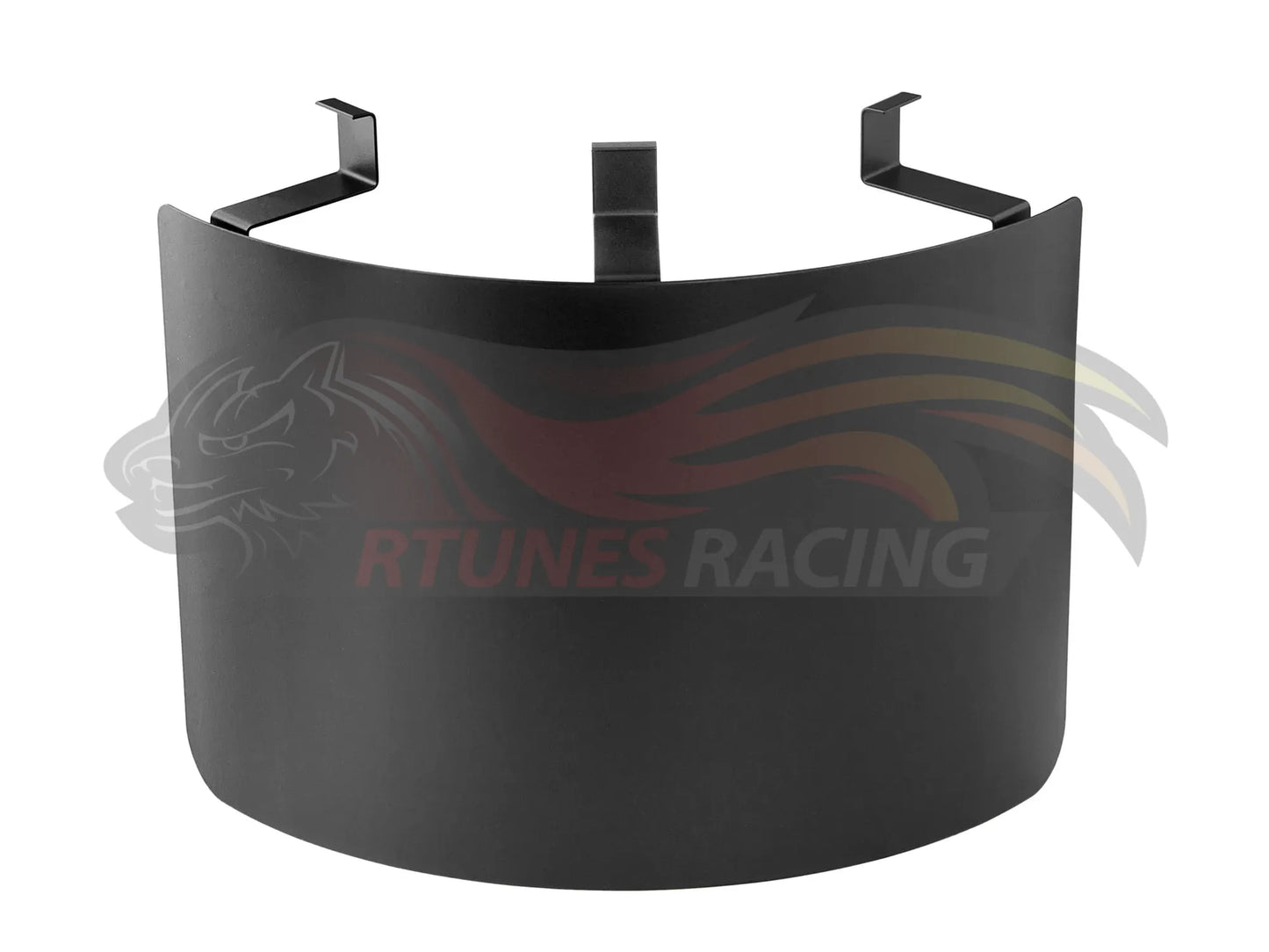 Rtunes Racing Universal Air Intake Cone Filter Cover Heat Shield Stainless Steel Black Cover with Filter | Rtunes Racing | SHIELD-CK-RAFR