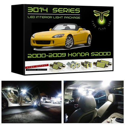 2000-2009 Honda S2000 S2K Super Bright 3014 Series LED interior light kit