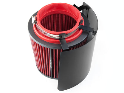 Rtunes Racing Universal Air Intake Cone Filter Cover Heat Shield Stainless Steel Black Cover with Filter | Rtunes Racing | SHIELD-CK-RAFR