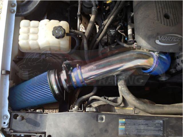 Heat Shield Air Intake Kit For 2002-2006 Sierra Denali with 6.0L V8 | Rtunes Racing | HI-CD-01BL-11