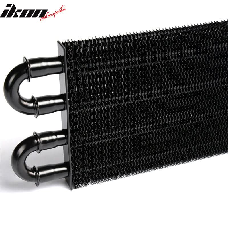 Universal Full Remote Transmission Oil Cooler Kit Auto/MT Radiator