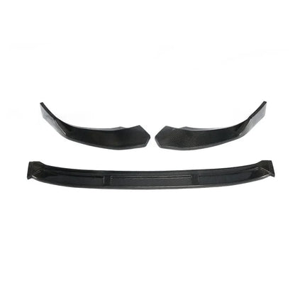 Audi A4 B9 S-Line / S4 B9 (2017-2019) Carbon Fiber Front Splitter – B Style 3PC Lip Kit
