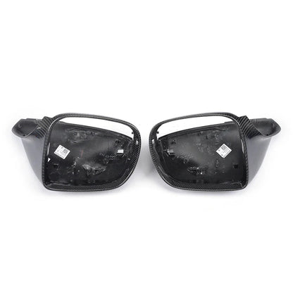Audi Q5 / Q7 Carbon Fiber Mirror Covers – Direct Replacement Caps (2010–2015)