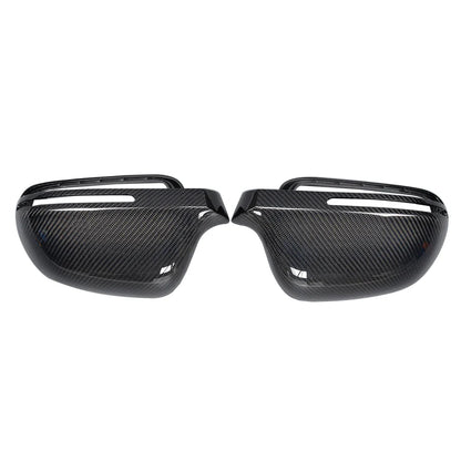 Audi A4 B8 / S4 / RS4 Carbon Fiber Door Mirror Cap Housings 2007 - 2015