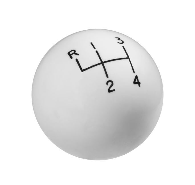 ORIGINAL WHITE KNOB 3/8-24