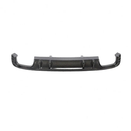 Audi A4 B9 S-Line / S4 B9 Sedan Carbon Fiber Sport Rear Bumper Lip 2017 - 2019
