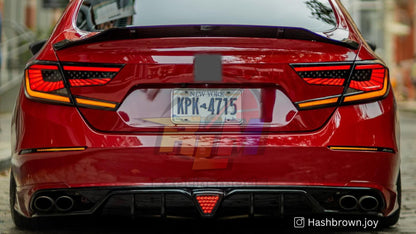 XGEN Duckbill High Kick Trunk Spoiler Gloss Black – 2018–2022 Honda Accord