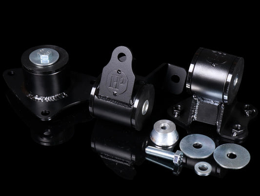 Hasport Black Billet Replacement Mounts – 2007-2011 Honda Element