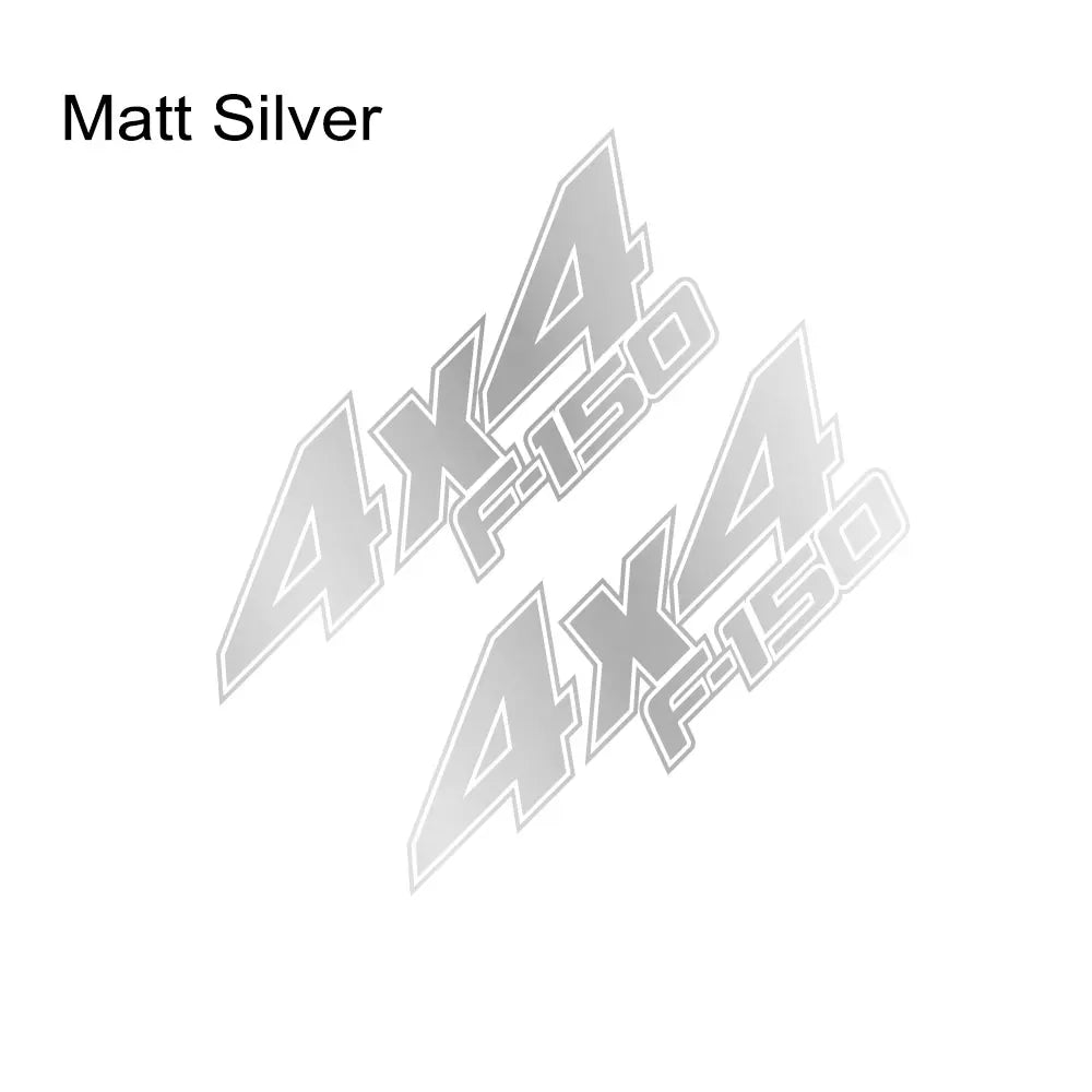 4x4 Rear Bed Side Decal for Ford F-150 Raptor / XLT | Pickup Truck Vinyl Graphic