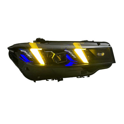 Snake Eye Dual-Color LED Headlights for BMW 3 Series G20/G28 2023-2024