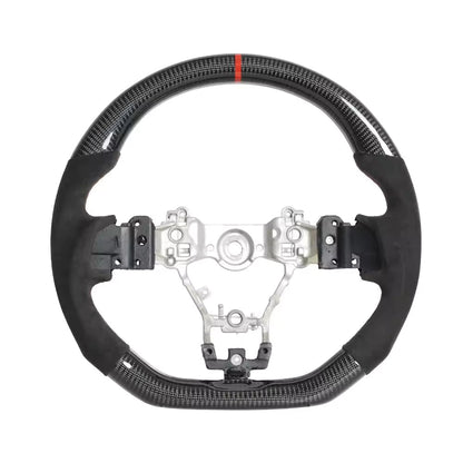 Suede Carbon Fiber Steering Wheel for Subaru WRX STI S209 2015-2021