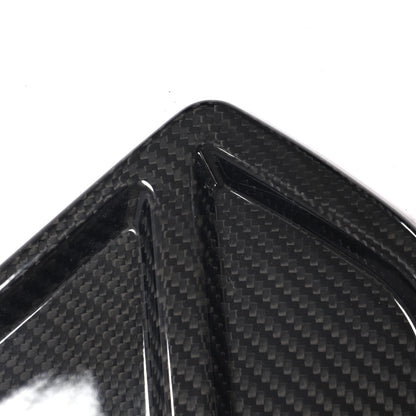 Audi RS7 C8 Sportback 4-Door Pre-Preg Dry Carbon Fiber Rear Bumper Canards 2020 - 2023