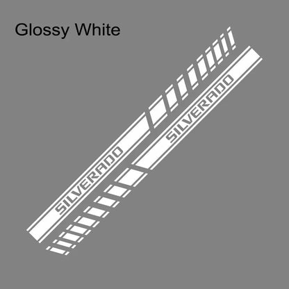 Door Side Stripe Decal for Chevrolet Silverado 1500 LT / LTZ / WT / Trail Boss / RST | Vinyl Truck Sticker