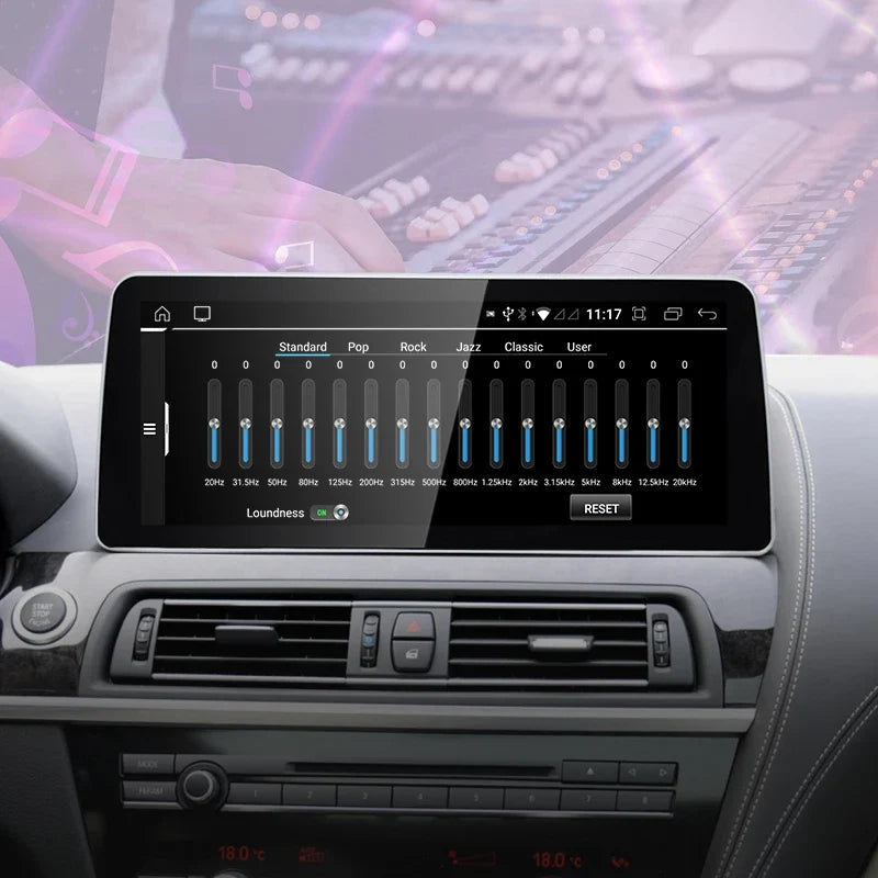 BMW 6Series F06 F12 F13 12.3" Android Car Stereo Apple CarPlay Android Auto Screen Upgrade