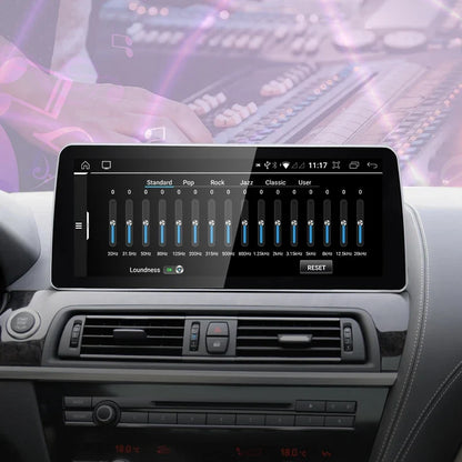 BMW 6Series F06 F12 F13 12.3" Android Car Stereo Apple CarPlay Android Auto Screen Upgrade