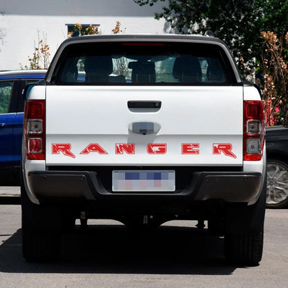 Tailgate Letter & Rear Tail Graphic Decal for Ford Ranger | Custom Vinyl Truck Sticker