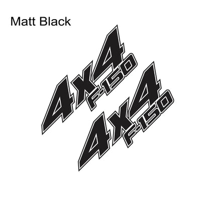 4x4 Rear Bed Side Decal for Ford F-150 Raptor / XLT | Pickup Truck Vinyl Graphic