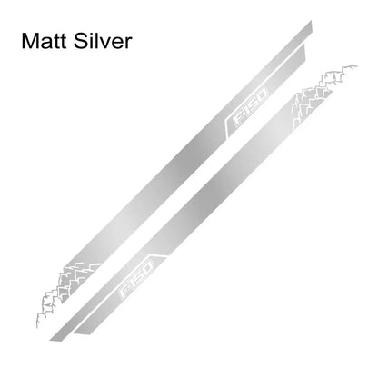 Mountain Stripe Door Side Decal for Ford F-150 Raptor | Full-Length Vinyl Tuning Cover