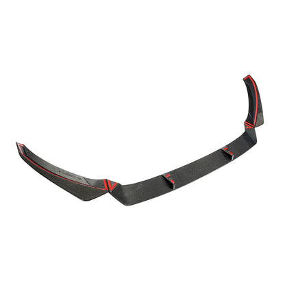 VW Arteon Carbon Fiber Front Lip Splitter – Gloss Black (2017–2021)
