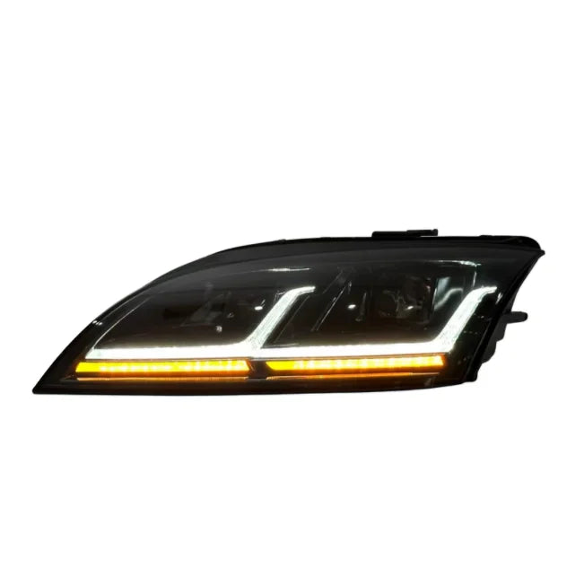 Audi TT LED Headlight Assembly with Daytime Running Light & Turn Signal 2008 - 2014 (Replaces 8N0941003BK)