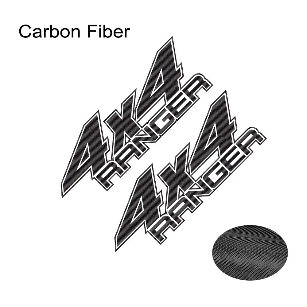 4x4 Rear Bed Side Decal for Ford Ranger Raptor | Pickup Truck Vinyl Graphic
